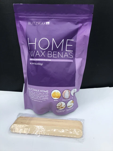 Cuentas de cera dura para depilación piel sensible grano de cera para bikini brasileño, 1 lb