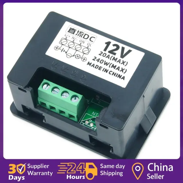 Normally Open Relays Module Digital Delayer Time Controller Delay Device (DC12V)