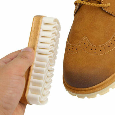 Cepillo de cuero para botas de gamuza bolsas limpiador zapatos crepe cepillo H1