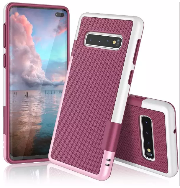 For Samsung Galaxy S10e S9 S10+ Note 10 Slim Phone Case Shockproof Hybrid Cover