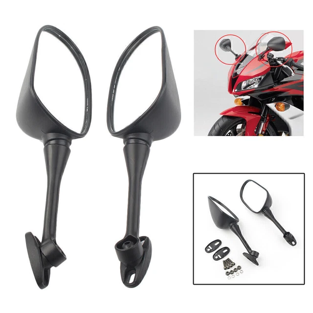 Pair Rearview Side Mirror For Honda CBR600RR 03-14 CBR1000RR 04-07 Racing Style