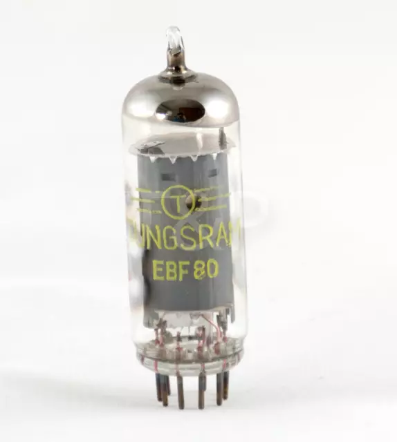 EBF80 TUNGSRAM Válvula nueva new tube lampe röhre NOS