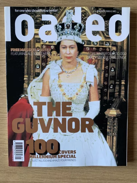 LOADED UK Jan 2000 ‘HM The Queen Cover’ 100 covers Millennium edition