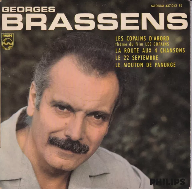 Georges Brassens - Fr Ep - Les Copains D'abord + 3
