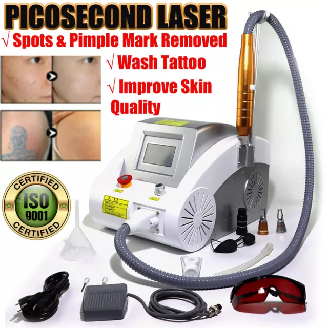 Pulse Tattoo Removal Laser Machine Beauty Picosecond Eyebrow Line Remover Nd YAG