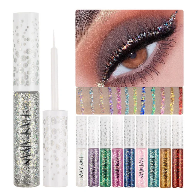 Fard À Paupières Maquillage Paillettes Super Brillant Miroitant Diamant%