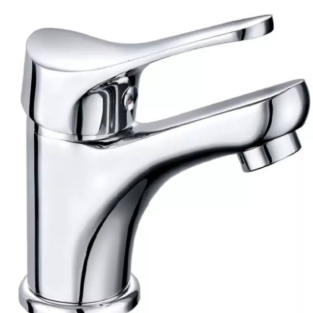Rubinetto Miscelatori Lavabo Sligo Cromato Cartuccia Ceramica 35MM Base 50MM