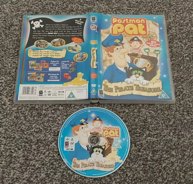 Postman Pat The Pirate Treasure Jess Mrs Goggins Kids Children Pal Dvd