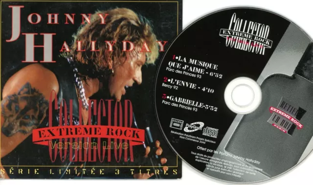 Johnny Hallyday -  CD 3 Titres 1993