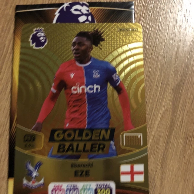 Carte à Collectionner Panini Premier League 2024 - Eberechi Eze Golden Baller, Neuve Sous Blister