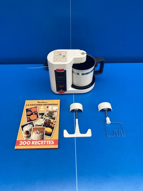 Centrifugeuse Moulinex N2 Vintage – Blanc Et Orange – Fonctionne, Proche Du Neuf