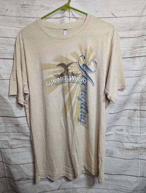 Yuengling Summer Wheat Men’s T-shirt Tee  Size XL Good Condition