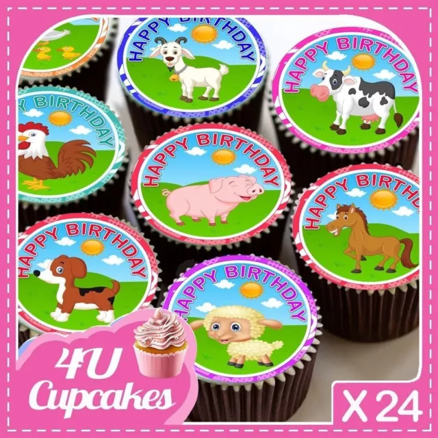 happy-birthday-farm-animals-edible-cupcake-toppers-cake-decorations