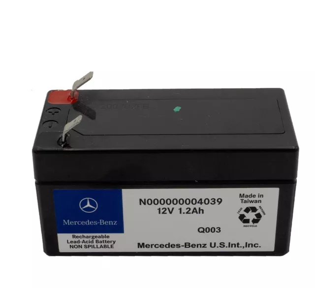 ORIGINAL MERCEDES AGM Backup Batterie Stützbatterie 12V 1.2Ah