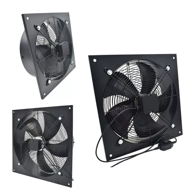 Industrial Extractor Metal Plate Fan Exhaust Ventilation Commercial Air Blower