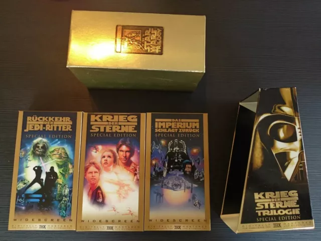 Krieg der Sterne Trilogie – Special Edition (VHS Box) Star Wars Trilogy