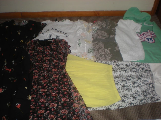 Bundle Girls Clothes age 14-15yrs Jeans Tops Hoodie Dress Jumpsuit Superdry  H&M
