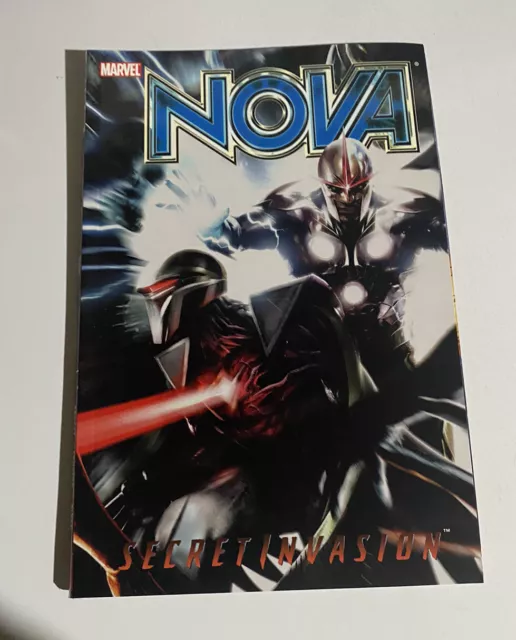 MARVEL COMICS - NOVA SECRET INVASTION Softcover TPB DARKHAWK SUPER-SKRULL