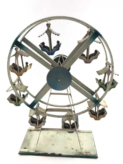 Kraus / Doll Riesenrad "russische Schaukel" uralt 52 cm mit Figuren