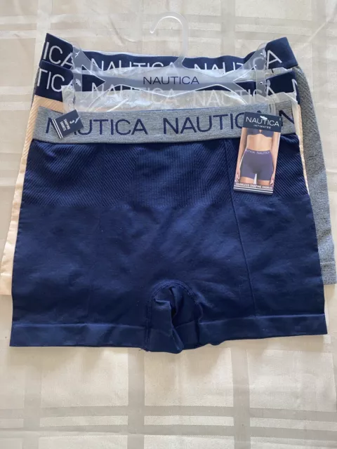 NAUTICA INTIMATES NT4027-3 Set~Large~Super Soft Boyleg Seamless  Shorts-Great Fit £31.34 - PicClick UK