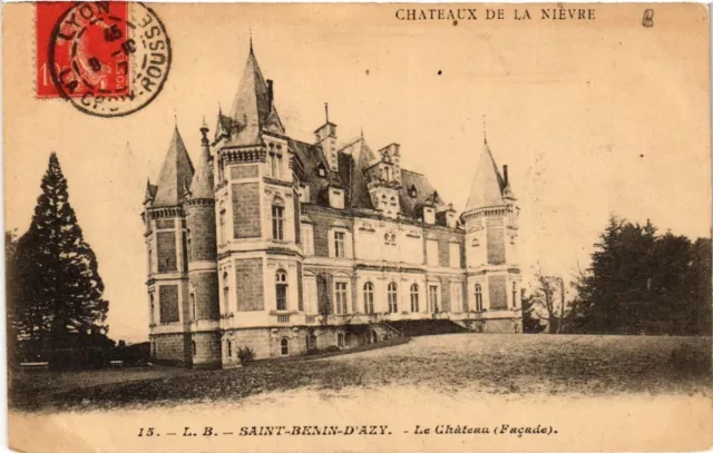 CPA AK Chateaux de la Nievre - St-BENIN-d'AZY - Le Chateau (456772)