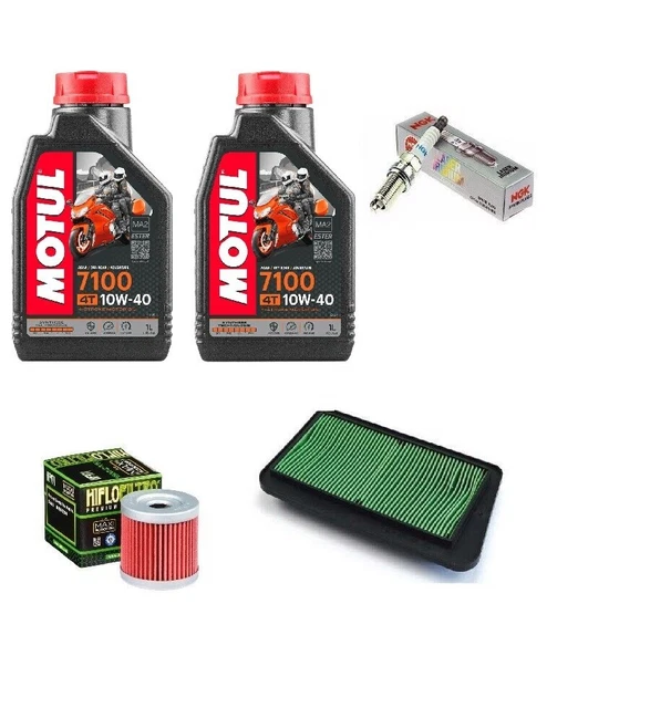 Tagliando Suzuki Burgman 400 Motul 7100 10W40 Filtro Aria Olio Candela 2020
