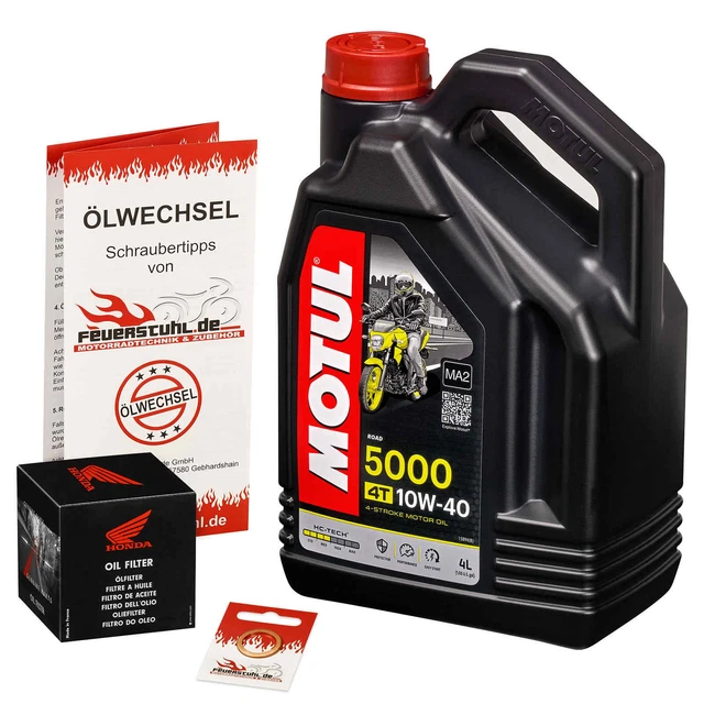 Ölwechsel-Set Für KTM Duke - MANN Filter + 2L Motorradöl 10W-40 - Komplett-Paket