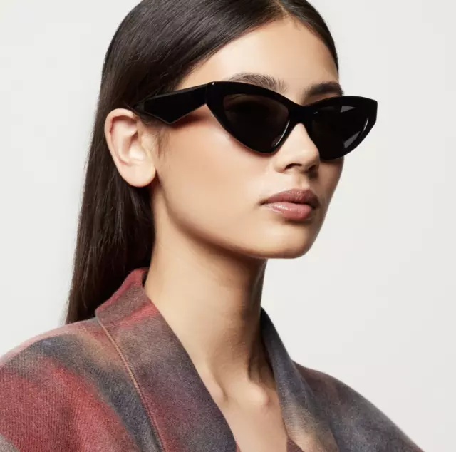 NEW Dolce & Gabbana DG4439-50187-55 BLACK Sunglasses