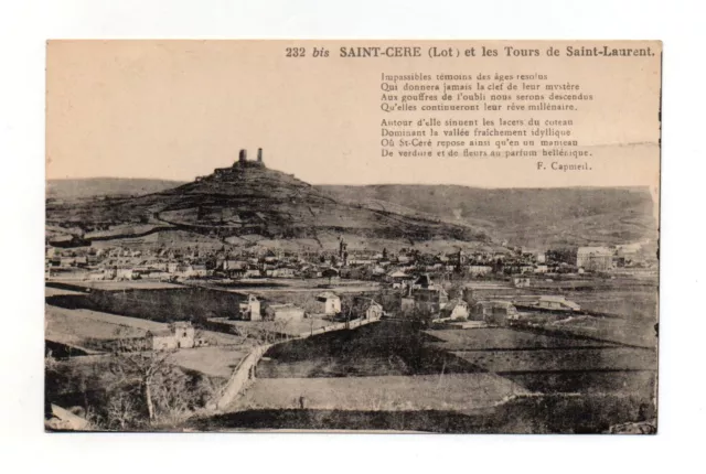 46 - CPA - St Cere And All Tours Of St Laurent (A1494)