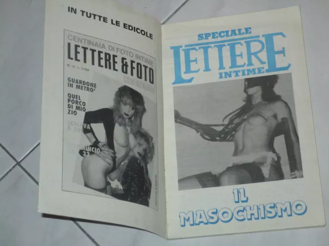 Lettere Intime - Il Masochismo - Rivista Sexi - Ottime Condizioni 2