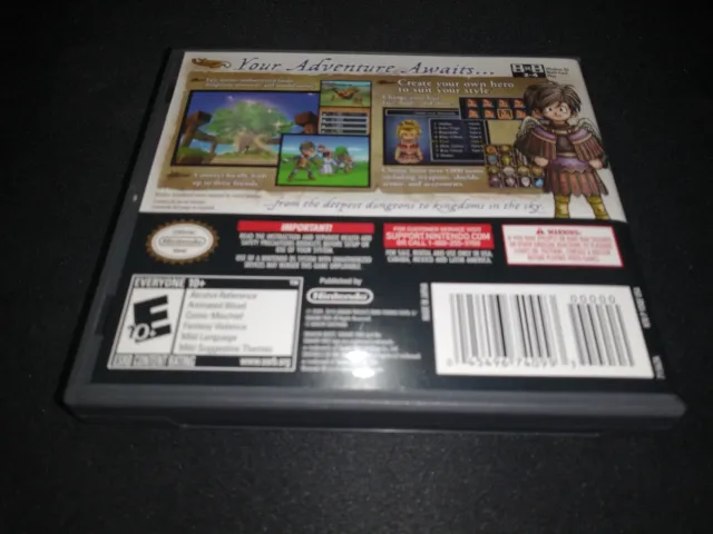 Dragon Quest Ix 9 Sentinels De Starry Skies Nintendo DS Nrmt Completo N Caja 2