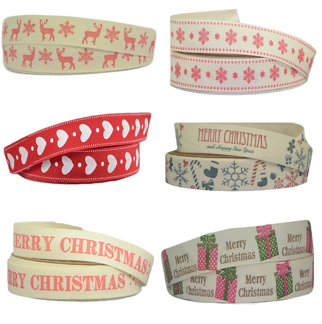 Weihnachtskuchenband Geschenkverpackung Dekorationsideen für Geschenk Wickelschleifen