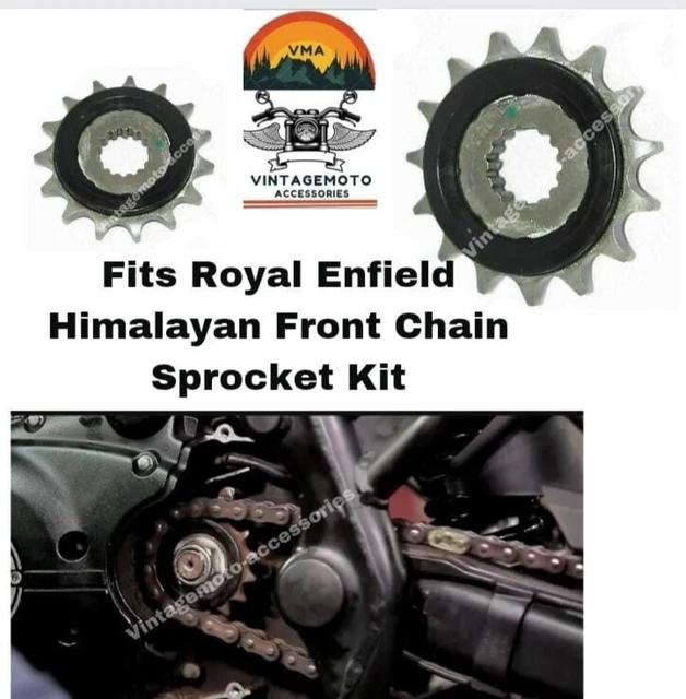 FITS ROYAL ENFIELD Himalayan Front Chain Sprocket Kit £28.57 PicClick UK