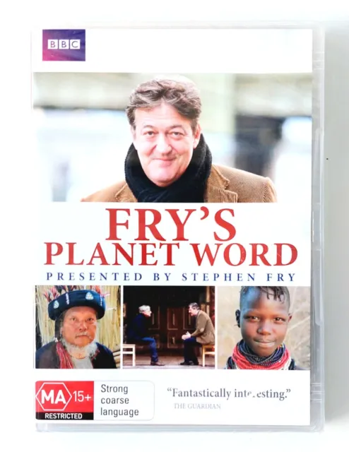 Fry's Planet Word Dvd 2-Disc Stephen Fry World Languages Pal Region 4 Aus