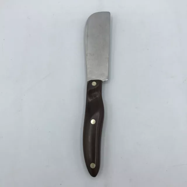 Vintage Cutco Stainless Paring Knife 1020 Orange Swirl Brown 