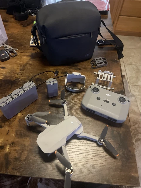 DJI Mini 2 Fly More Combo – Ultralight Foldable Drone, 3-Axis Gimbal with 4K Cam