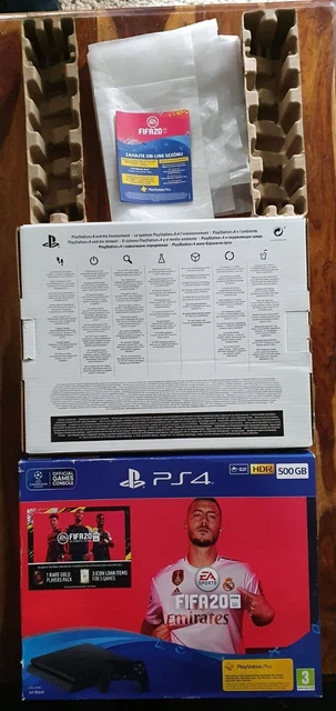 Empty Replacement Box Ps4 Slim 500Gb Black