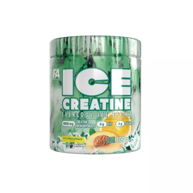 FA ICE Creatine 300g mit Kühleffekt 60 Portionen Kreatin Monohydrat + Bonus