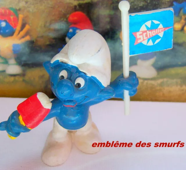 Schtroumpf drapeau  publicitaire smurf pitufo puffi puffo schtroumpfette  35€