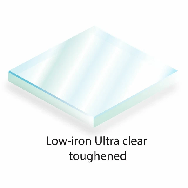 Bespoke Toughened Glass - Cut to Size - 4mm Low-Ion Glass, Polished