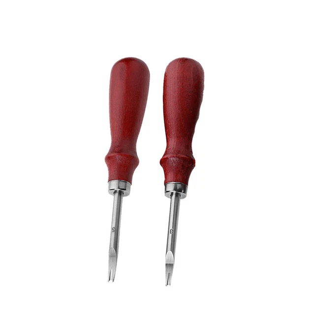 2 Pcs Chanfrein Biseauter Biseau En Cuir Art Du Cuir Hypoténuse