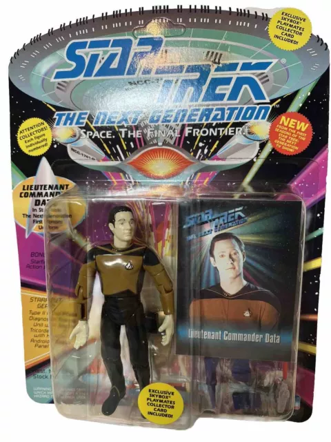 Star Trek The Next Generation Lt Com Data 1st Season Uniform NIP 1993