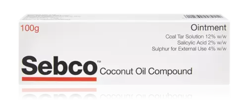 Sebco Ointment 100g Scalp Treatment - Coconut Oil Compound