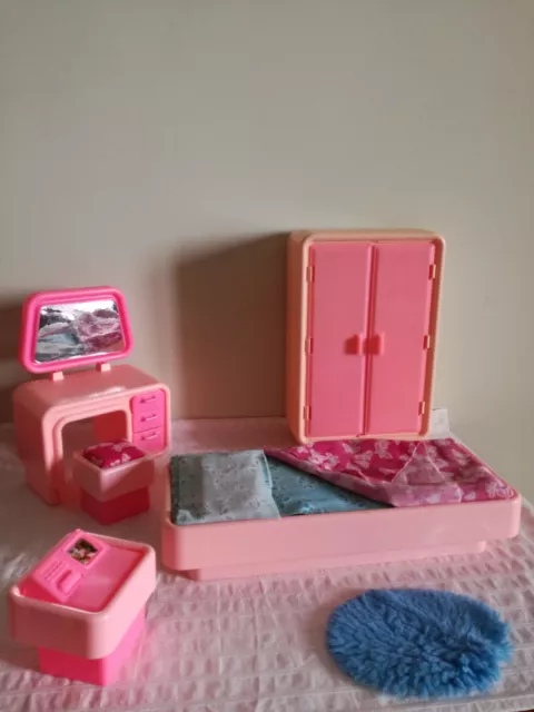 1977 BARBIE DREAM House Bedroom Camera letto Casa dei sogni