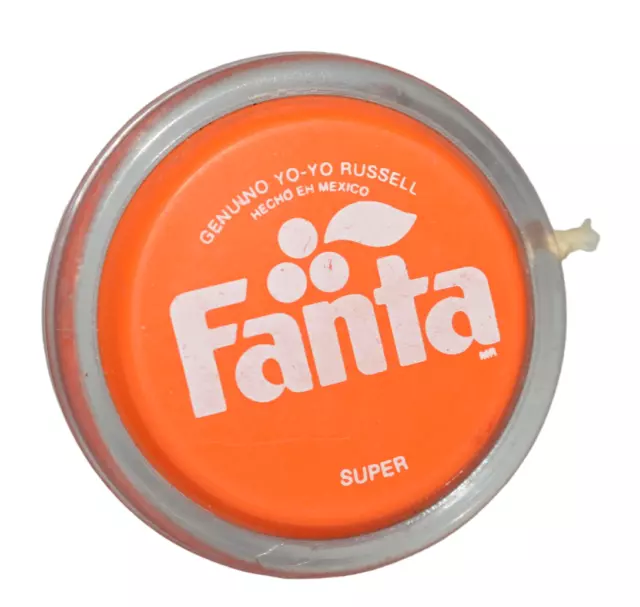 Vintage Rare Toy Mexican Genuine Yo-Yo Russel Fanta Coca Cola Super I