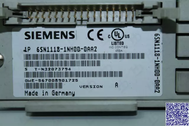 Siemens Simodrive 611 Digitaler Regelungseinschub, 2-Achs, 6SN1118-1NH00-0AA2