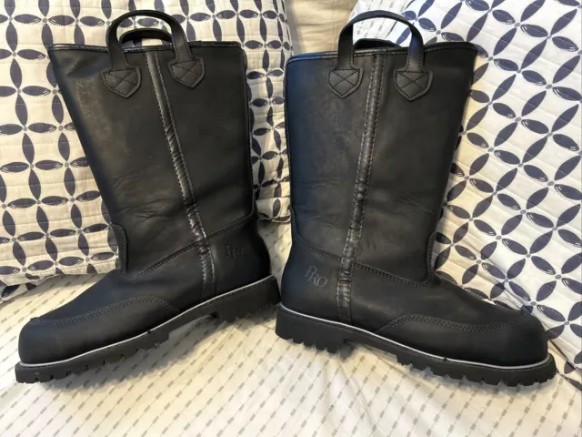 Pro Warrington (Honeywell) 5050B Men's Fire Fighter Leather Boots SZ 12.5 D
