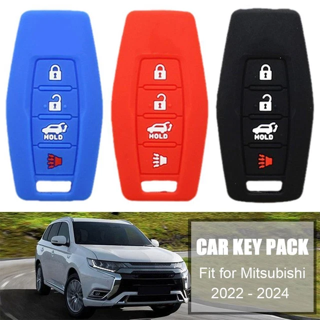 FIT MITSUBISHI 2022 2024 Outlander 4 Button Remote Key Fob Silicone