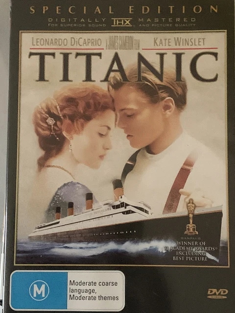 AFFICHE TITANIC - Leonardo Di Caprio - Kate Winslet Ciak 2000 Vintage