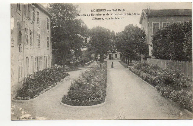 ROSIERES AUX SALINES - Meurthe & Moselle - CPA 54 - la maison de retraite